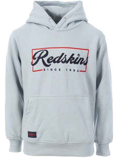 Sweat com Capuz Azul Claro para Rapaz Redskins - Kiabi