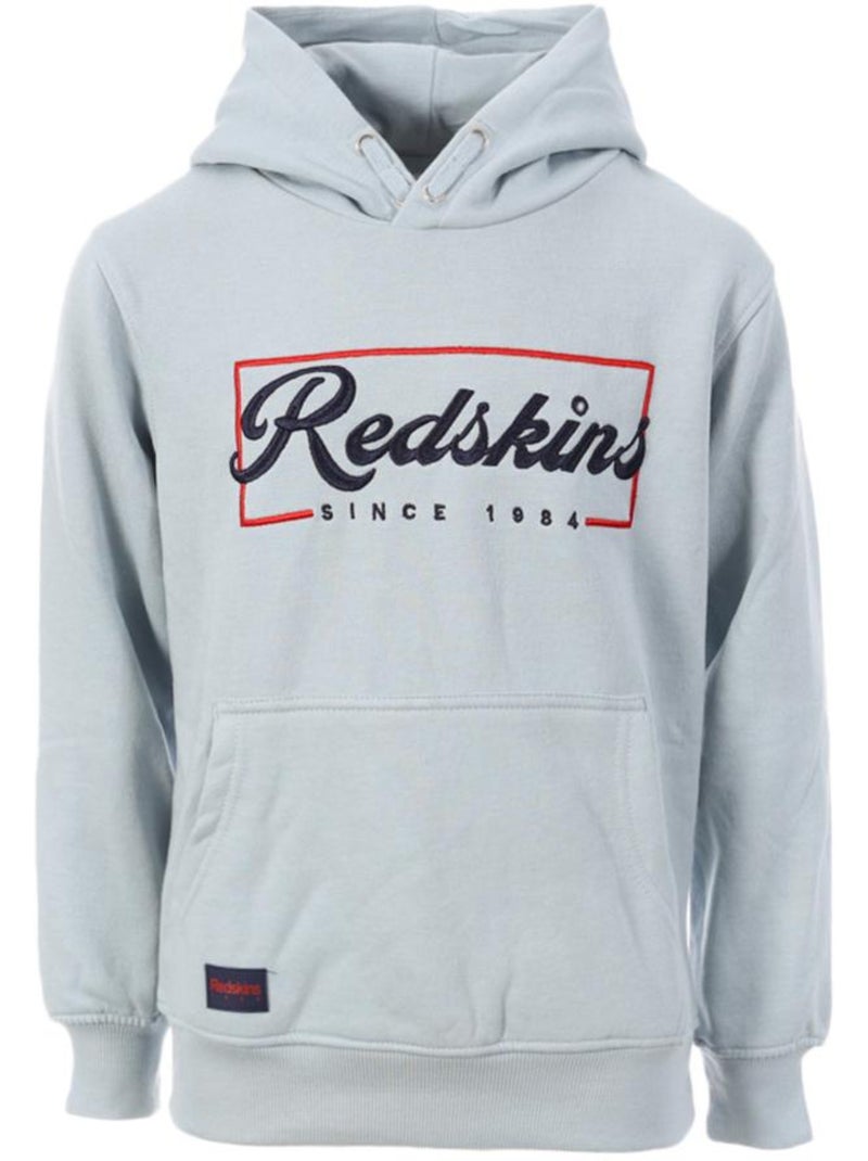 Sweat com Capuz Azul Claro para Rapaz Redskins Azul - Kiabi