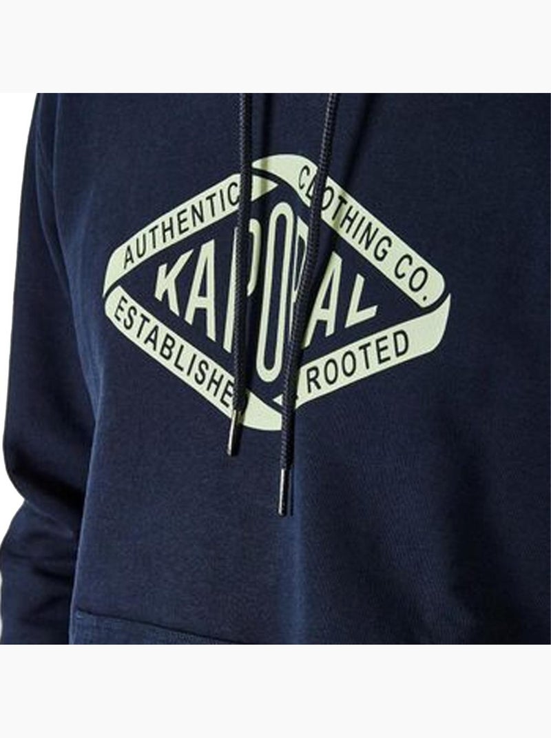 Sweat com Capuz Azul-Marinho para Homem Kaporal Bennie Azul-marinho - Kiabi