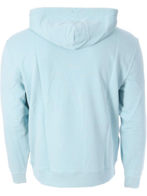 Sweat com capuz azul para homem calvin klein jeans terry micro - Kiabi