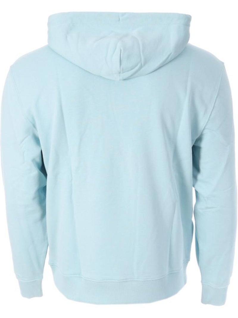 Sweat com capuz azul para homem calvin klein jeans terry micro Azul - Kiabi