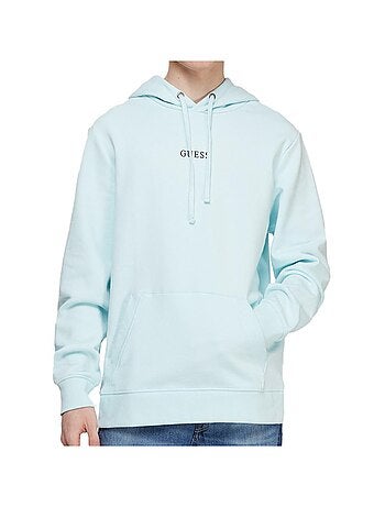 Sweat com capuz vermelho guess essential para homem