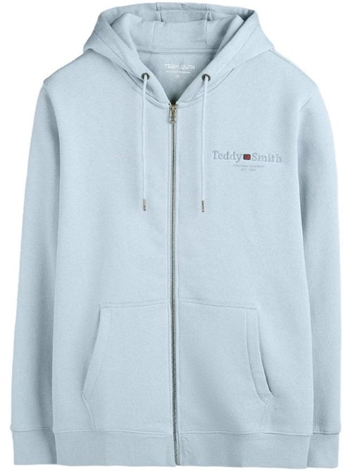 Sweat com capuz azul para homem teddy smith giclass jim - Kiabi Sweat com capuz azul para homem teddy smith giclass jim - Kiabi