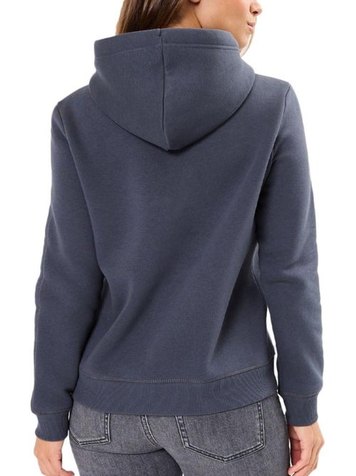 Sweat com Capuz Azul para Mulher Calvin Klein Jeans - Kiabi