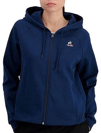 Sweat com Capuz Azul para Mulher Le Coq Sportif