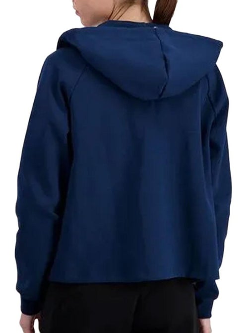 Sweat com Capuz Azul para Mulher Le Coq Sportif - Kiabi