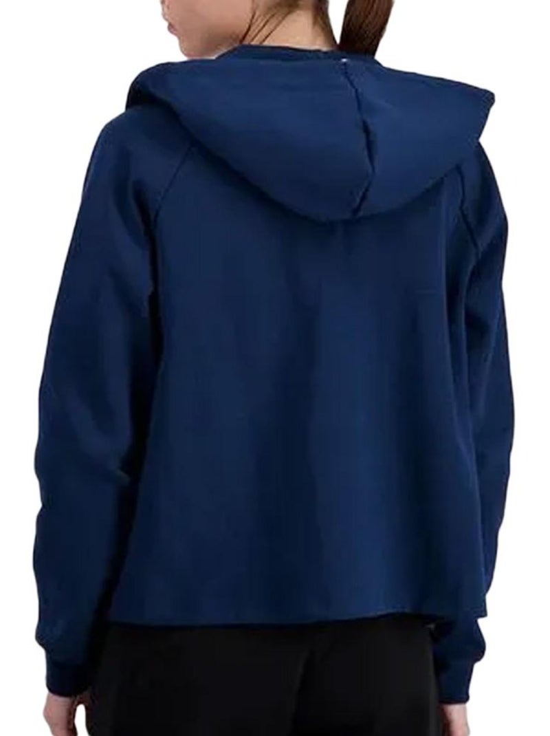 Sweat com Capuz Azul para Mulher Le Coq Sportif Azul - Kiabi