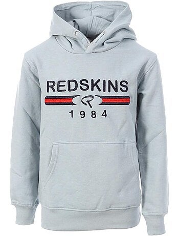 Sweat com capuz bege para rapaz redskins
