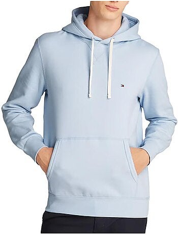 Sweat com Capuz Azul Tommy Hilfiger Seasonal Fleece para Homem