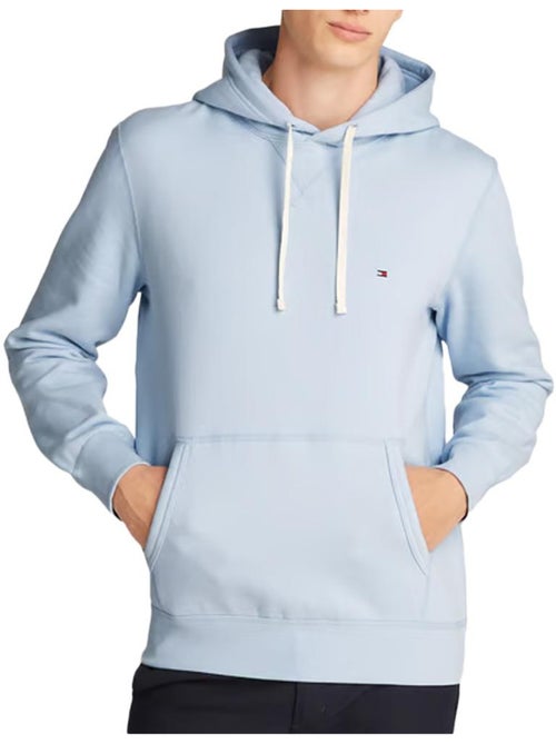 Sweat com capuz azul tommy hilfiger seasonal fleece para homem - Kiabi Sweat com capuz azul tommy hilfiger seasonal fleece para homem - Kiabi
