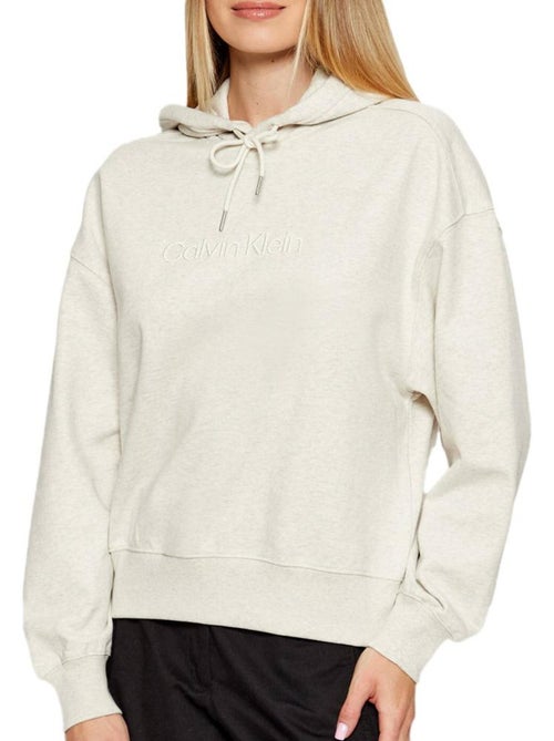 Sweat com Capuz Bege Calvin Klein Jeans para Homem - Kiabi Sweat com Capuz Bege Calvin Klein Jeans para Homem - Kiabi