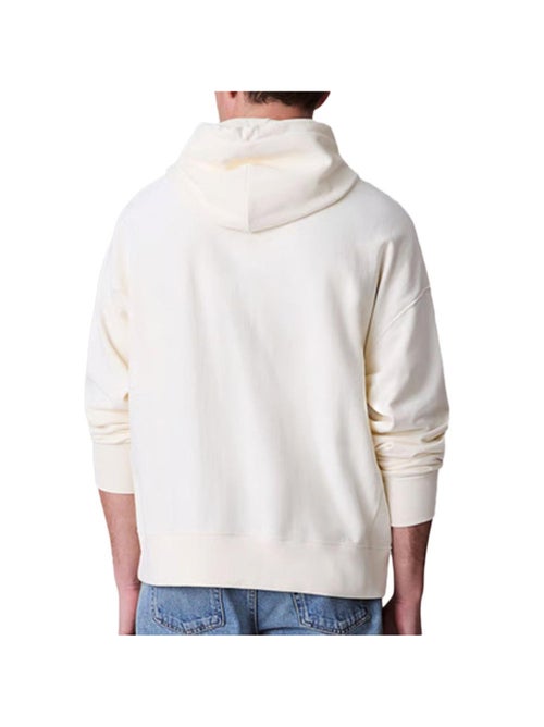Sweat com capuz bege para homem calvin klein jeans premium terry - Kiabi Sweat com capuz bege para homem calvin klein jeans premium terry - Kiabi