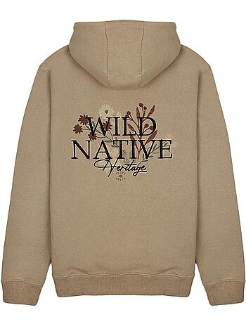 Sweat com Capuz Bege para Homem Teddy Smith Wanes