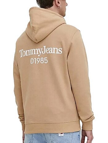 Sweat com Capuz Bege para Homem Tommy Hilfiger Entry Graphic