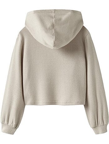Sweat com Capuz Rosa para Menina Name It Billie