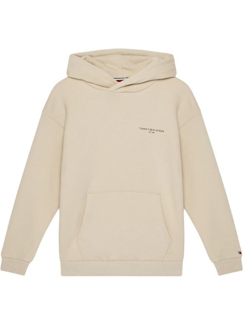 Sweat com Capuz Bege para Menino Tommy Hilfiger Mini Corp - Kiabi Sweat com Capuz Bege para Menino Tommy Hilfiger Mini Corp - Kiabi