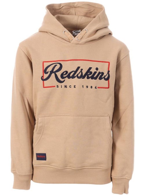 Sweat com Capuz Bege para Rapaz Redskins SC6072 - Kiabi