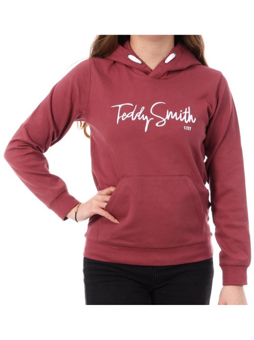 Sweat com capuz bordeaux para rapaz teddy smith evry - Kiabi Sweat com capuz bordeaux para rapaz teddy smith evry - Kiabi