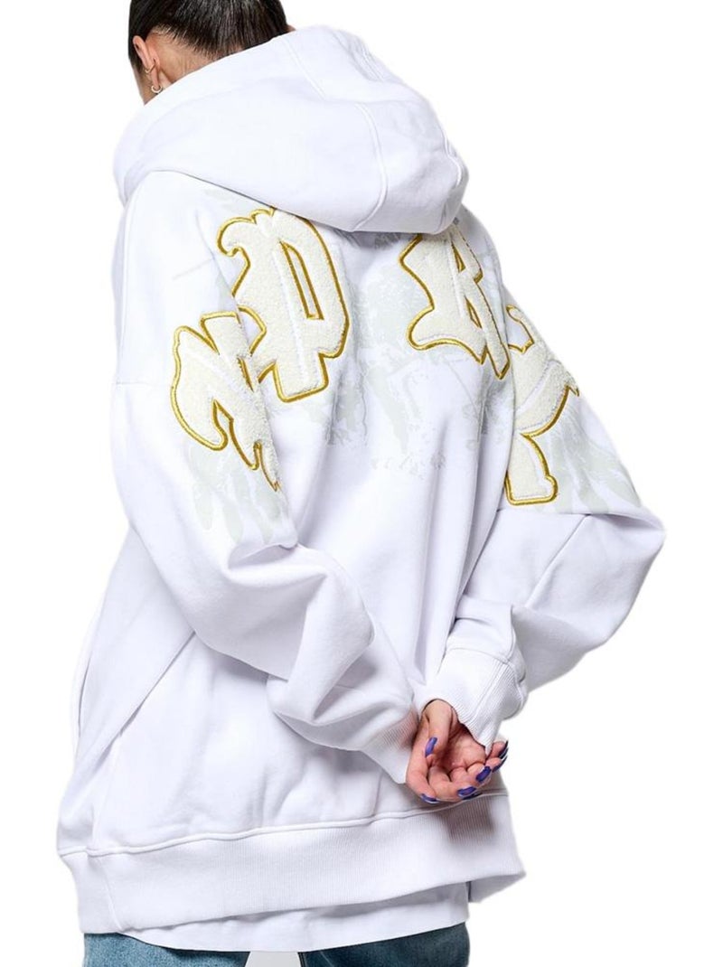 Sweat com Capuz Branco Kaporal SALTO para Homem Branco - Kiabi