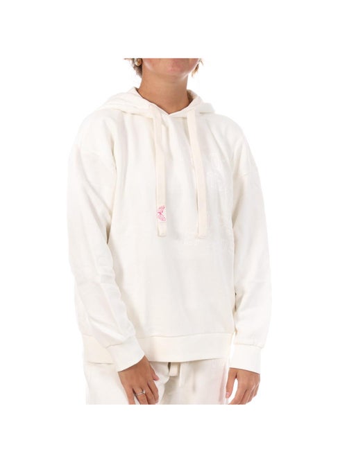 Sweat com Capuz Branco Kaporal Vock para Mulher - Kiabi Sweat com Capuz Branco Kaporal Vock para Mulher - Kiabi
