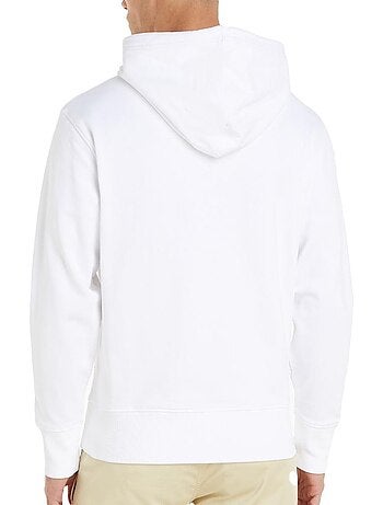 Sweat com Capuz Branco para Homem Calvin Klein Jeans Disrupted J30J325429
