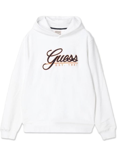 Sweat com capuz branco para homem guess - Kiabi Sweat com capuz branco para homem guess - Kiabi