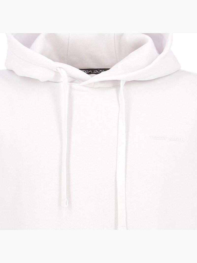 Sweat com Capuz Branco para Homem Teddy Smith Siclass Branco - Kiabi
