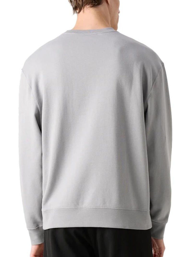 Sweat com Capuz Calvin Klein Jeans Badge para Homem Cinzento Cinza-prateado - Kiabi
