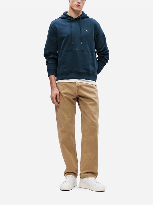 Sweat com capuz calvin klein jeans para homem 350 terry azul marinho - Kiabi Sweat com capuz calvin klein jeans para homem 350 terry azul marinho - Kiabi