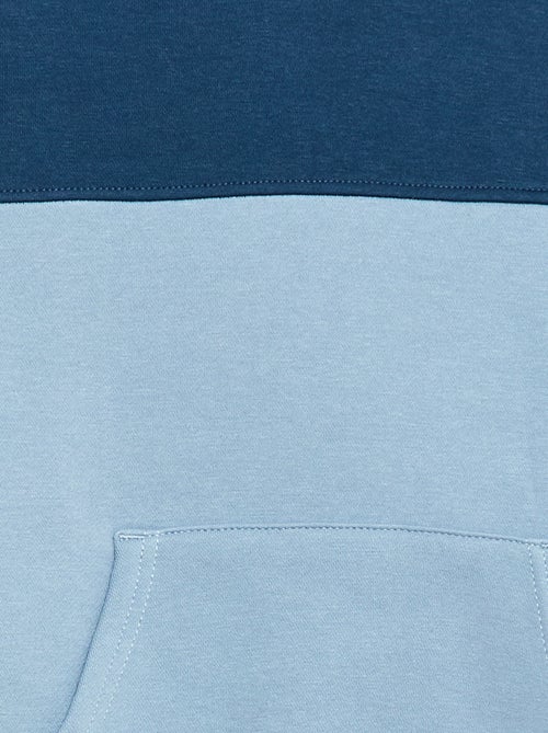 Sweat com capuz canguru - Kiabi