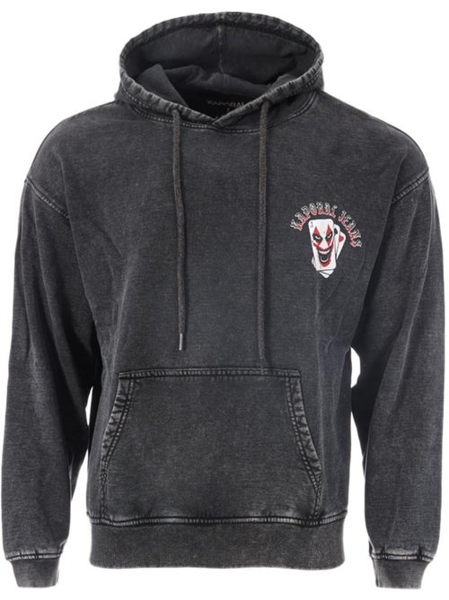 Sweat com capuz cinzento para homem kaporal vince - Kiabi