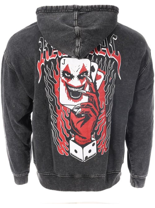 Sweat com capuz cinzento para homem kaporal vince - Kiabi