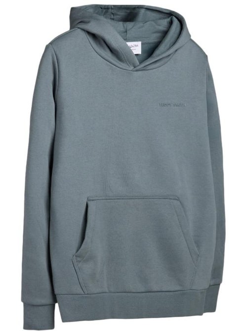 Sweat com capuz cinzento para homem teddy smith nark - Kiabi