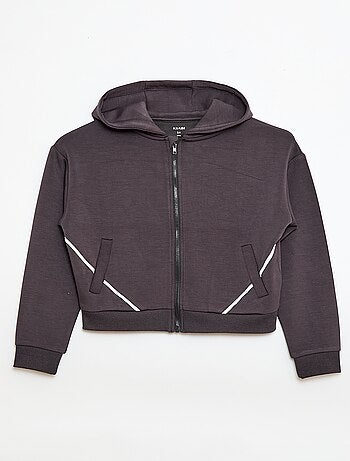 Sweat com capuz de toque suave