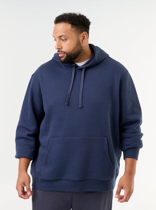 Sweat com capuz e bolso canguru - Kiabi