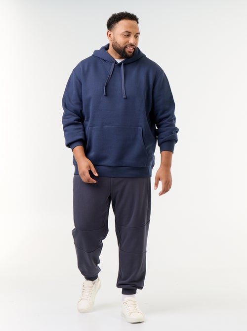 Sweat com capuz e bolso canguru - Kiabi