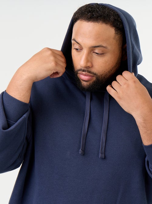 Sweat com capuz e bolso canguru - Kiabi