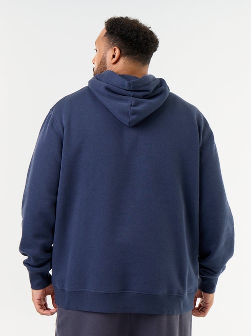 Sweat com capuz e bolso canguru - Kiabi