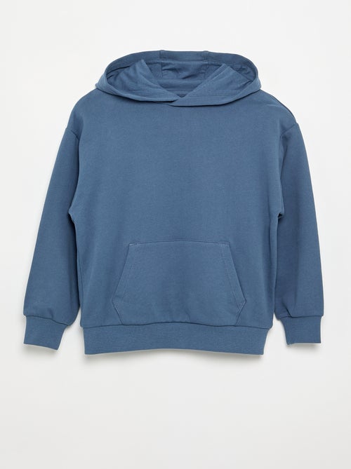 Sweat com capuz e bolso canguru - Kiabi Sweat com capuz e bolso canguru - Kiabi