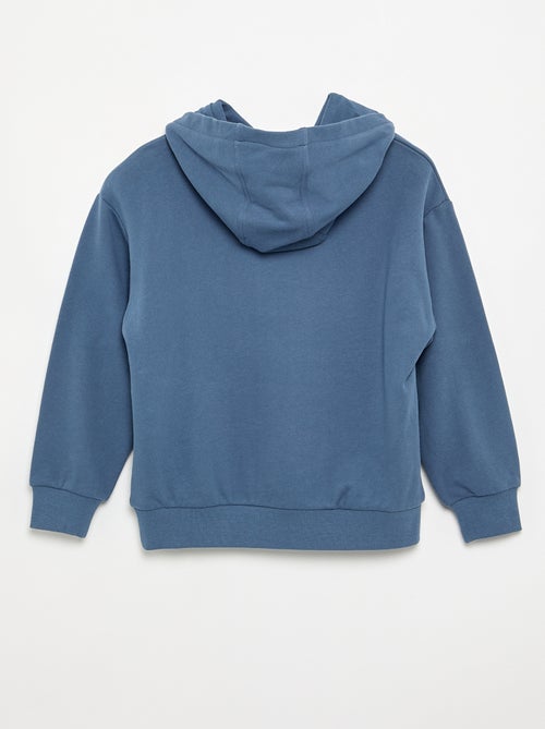 Sweat com capuz e bolso canguru - Kiabi Sweat com capuz e bolso canguru - Kiabi
