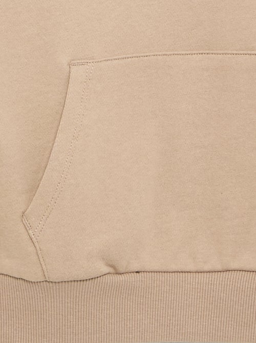 Sweat com capuz e bolso canguru - Kiabi