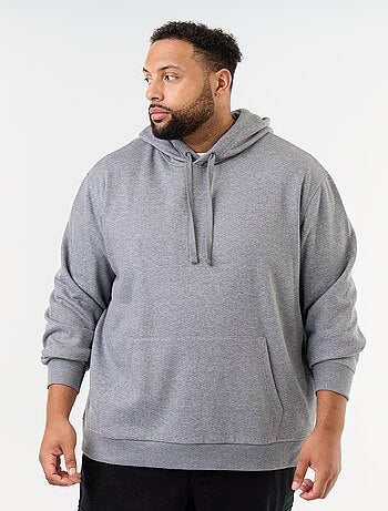 Sweat com capuz e bolso canguru