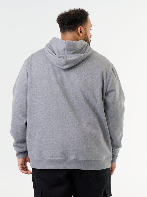 Sweat com capuz e bolso canguru - Kiabi