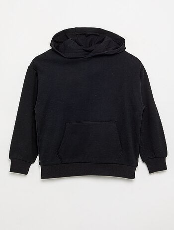 Sweat com capuz e bolso canguru