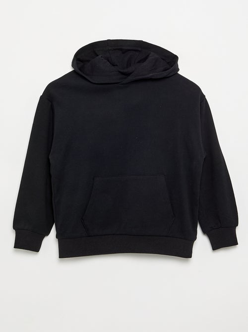 Sweat com capuz e bolso canguru - Kiabi Sweat com capuz e bolso canguru - Kiabi