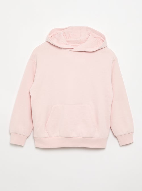 Sweat com capuz e bolso canguru - Kiabi