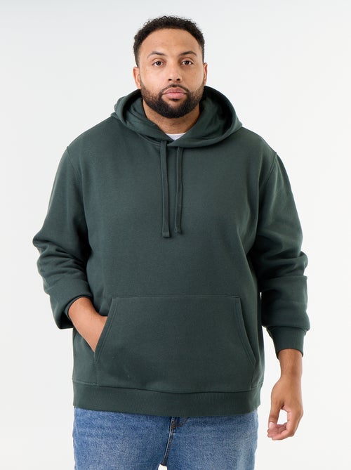 Sweat com capuz e bolso canguru - Kiabi