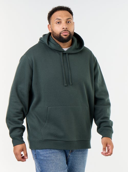 Sweat com capuz e bolso canguru - Kiabi