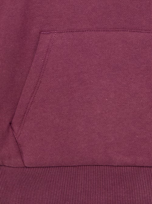 Sweat com capuz e bolso canguru - Kiabi