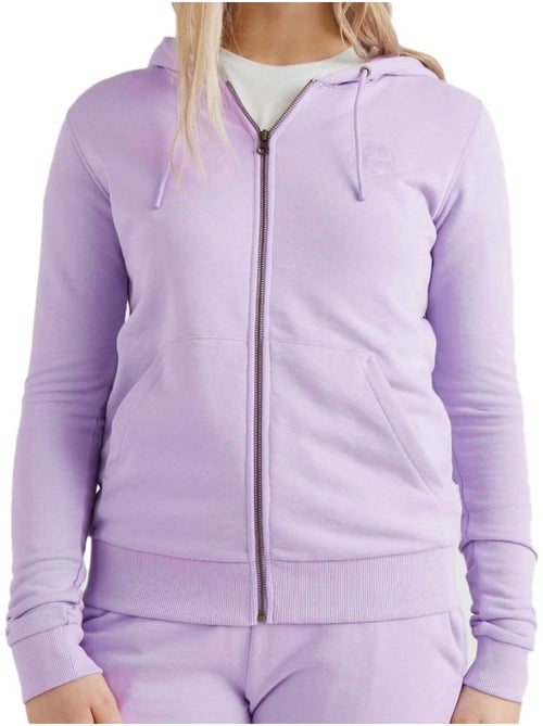 Sweat com Capuz e Fecho Mulher O'Neill Circle Surfer Roxo - Kiabi